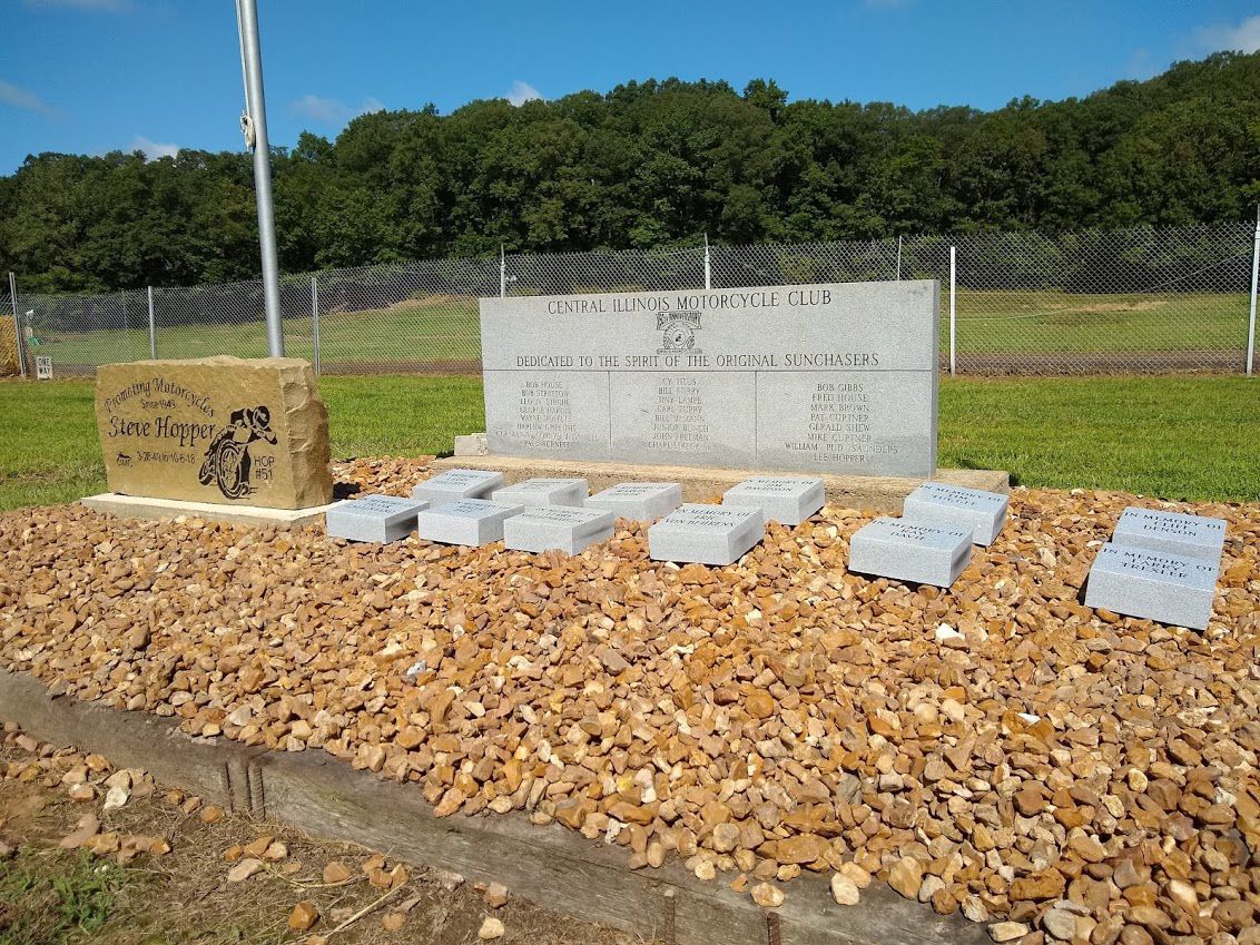 Motorcycle club memorial